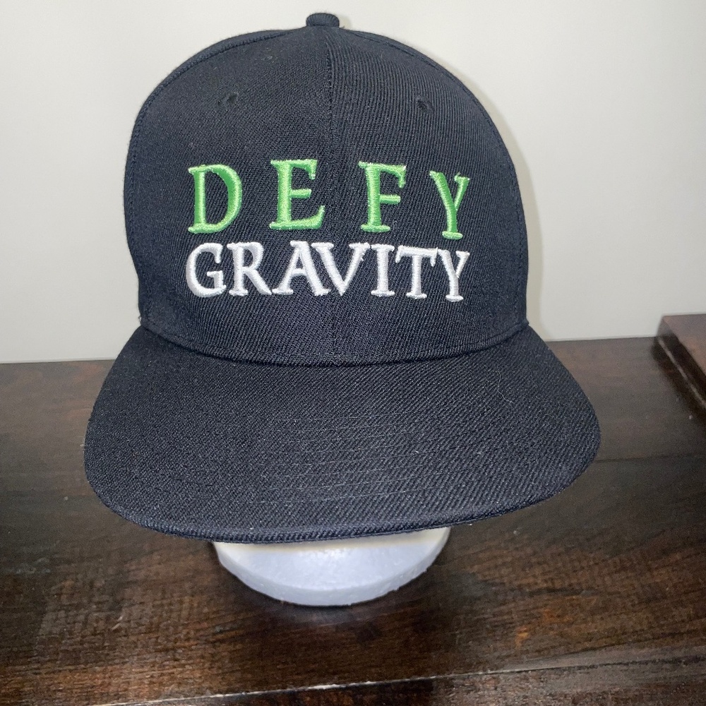 Apollo Wicked Musical Baseball Hat Cap Black Elphaba Glinda‎ Defy Gravity
